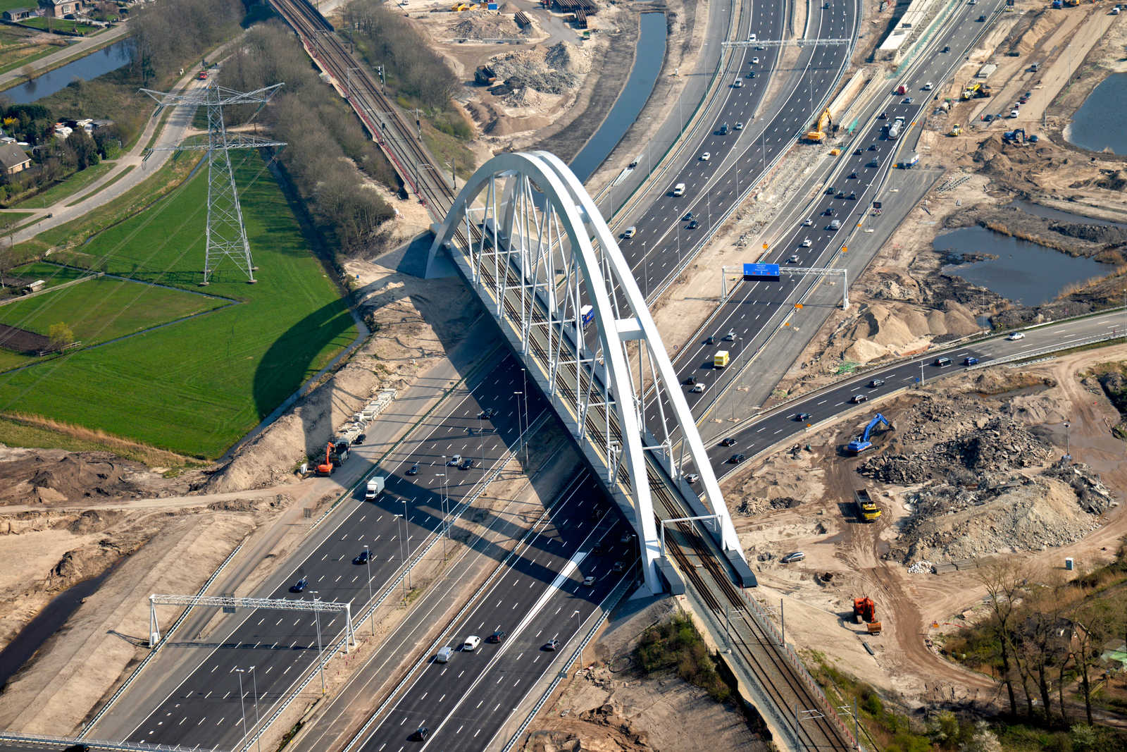 De Zandhazenbrug Spoorbrug Muiderberg Zwarts Jansma Architects