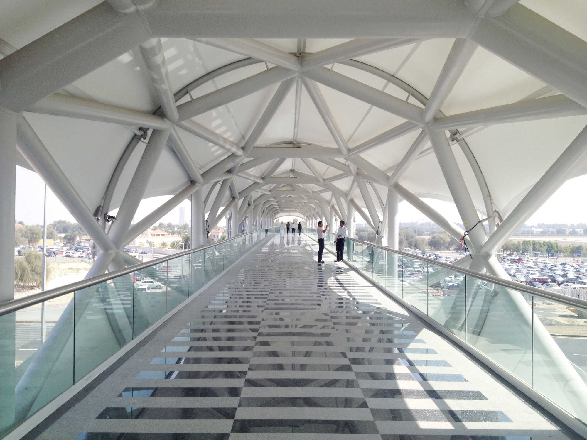 DWTC Pedestrian Bridge, Dubai | ZJA