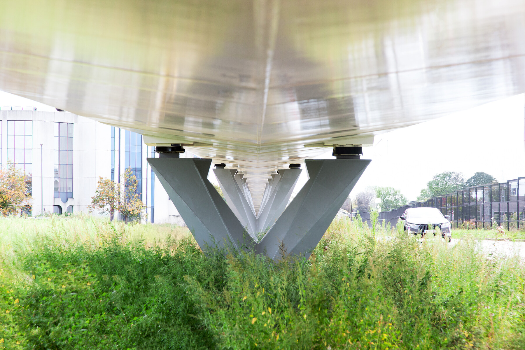 Start Bouw Langste Fiets En Voetgangersbrug Van Vlaanderen Zja